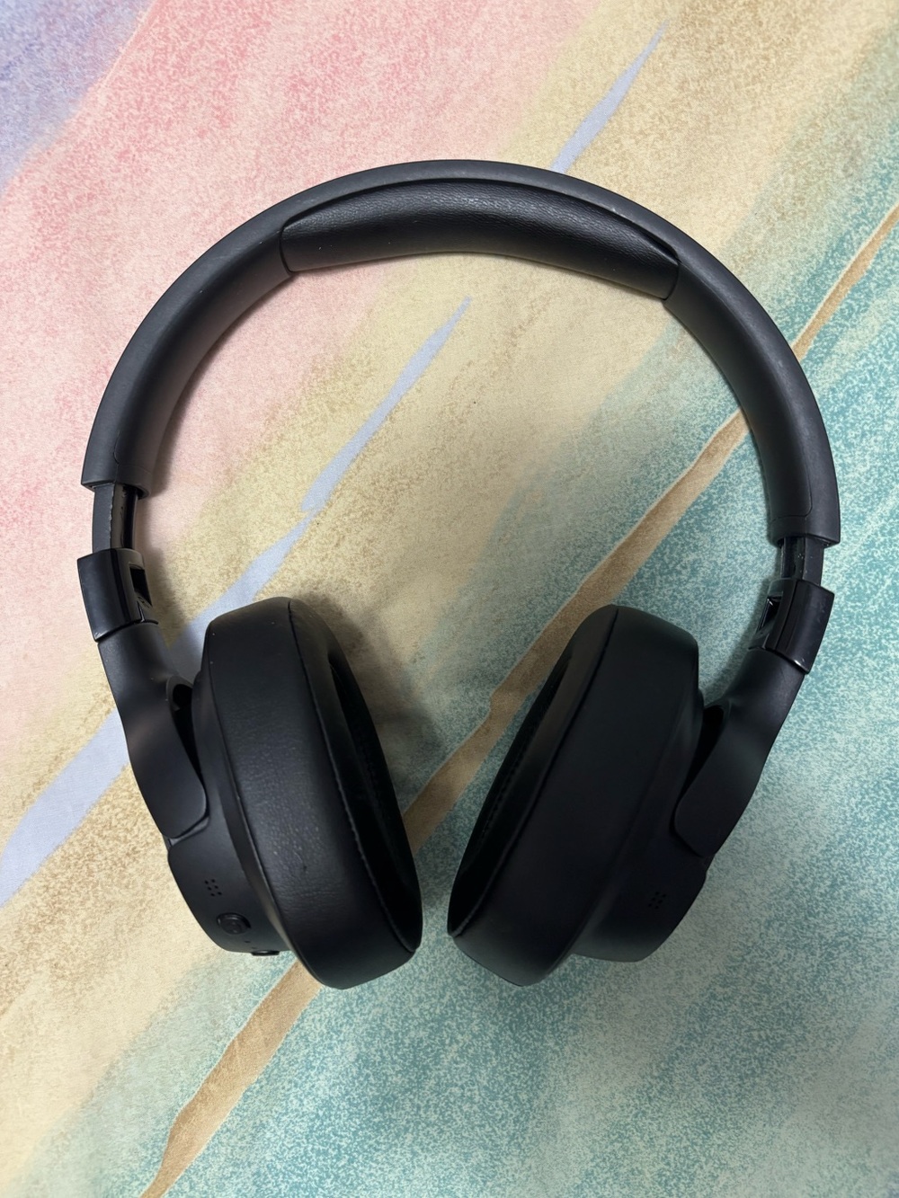 JBL Tune 770 NC Black Over-Ear Headphones wPremium Sound Comfort Adjust Foldable